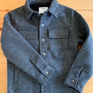 NWT Old Navy Boys sz S Woolf blend jacket